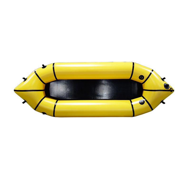 Seenutzung Flachwasserangeln Schlauchboot Packraft