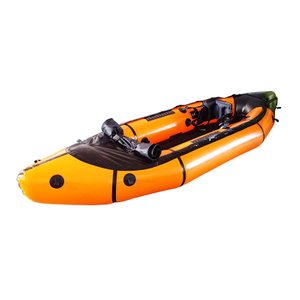 Abnehmbare Spritzdecke Yellow Packraft für Abenteuer